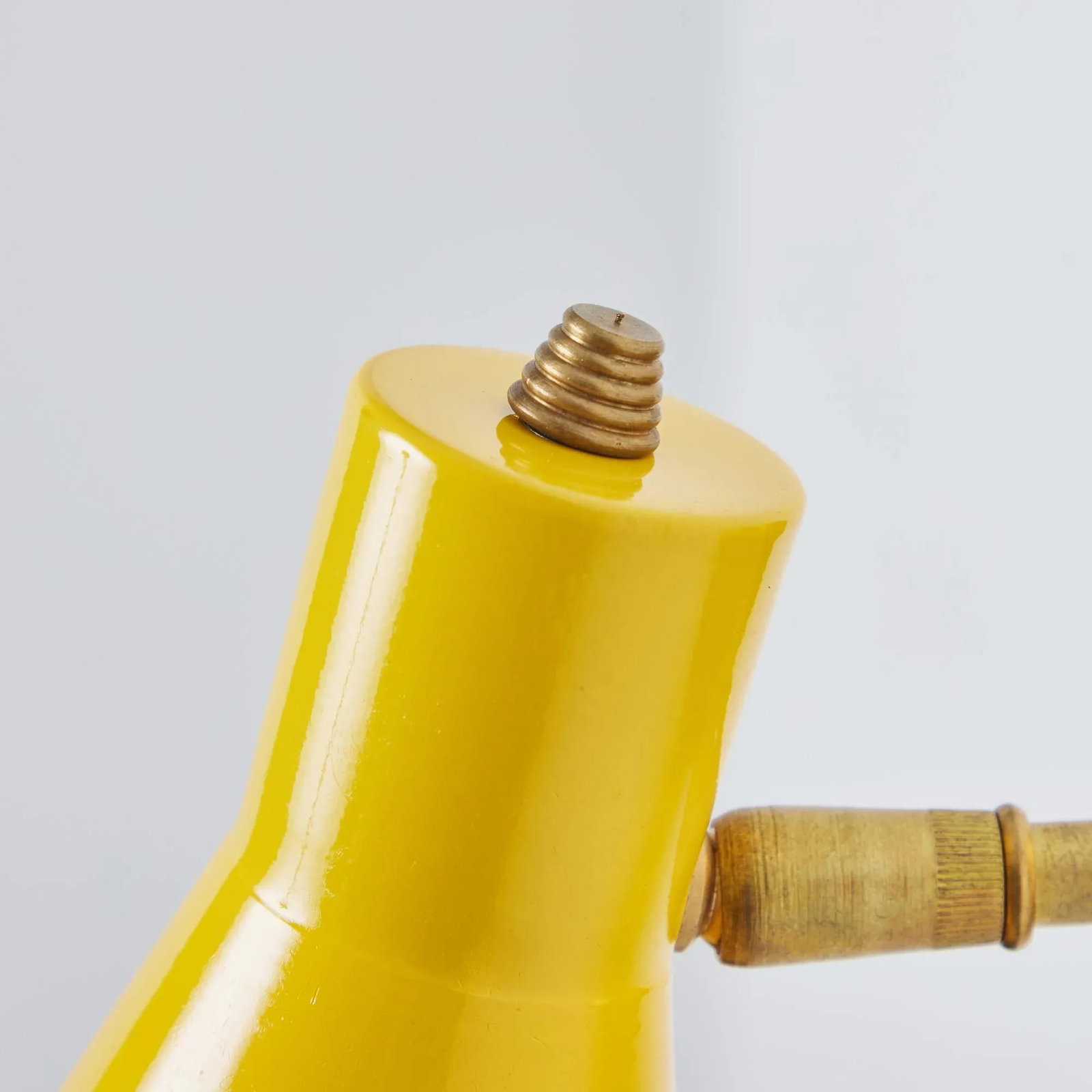 1950s Robert Mathieu Perforated Yellow Metal and Brass Wall Sconce - 8