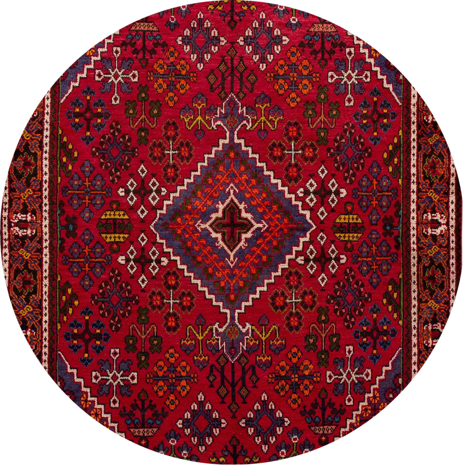 Vintage Persian Joshegan Rug, 4'3" X 7' - 2