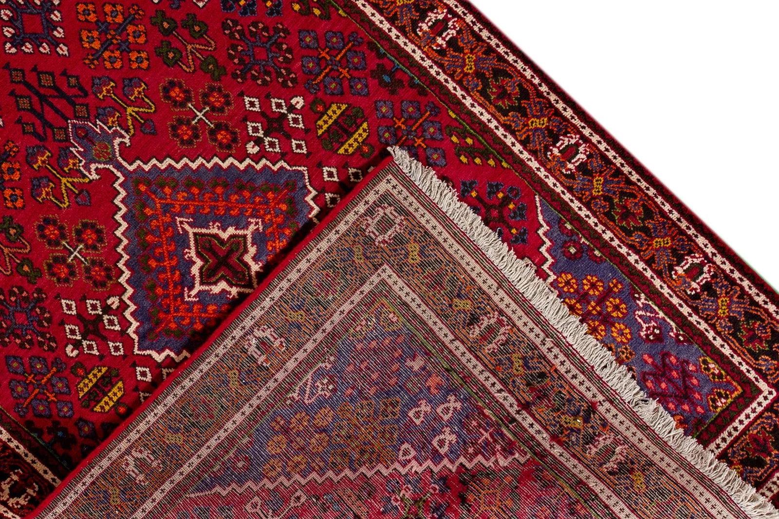Vintage Persian Joshegan Rug, 4'3" X 7' - 4