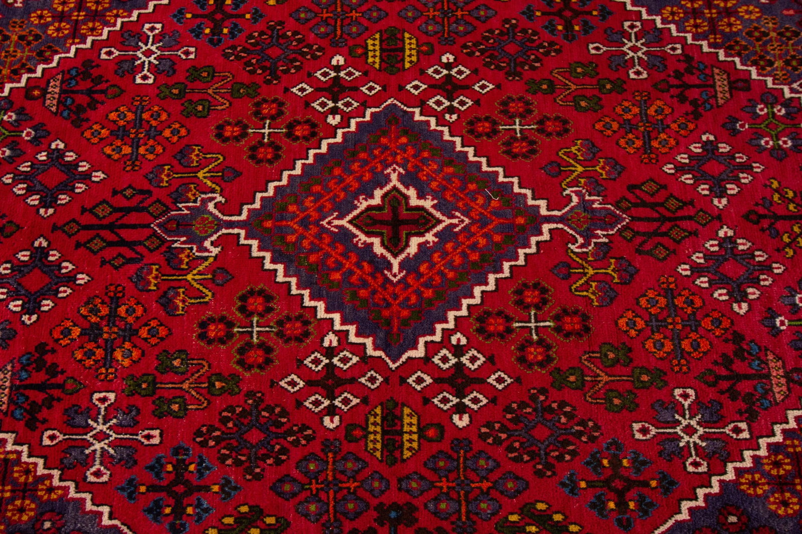 Vintage Persian Joshegan Rug, 4'3" X 7' - 9