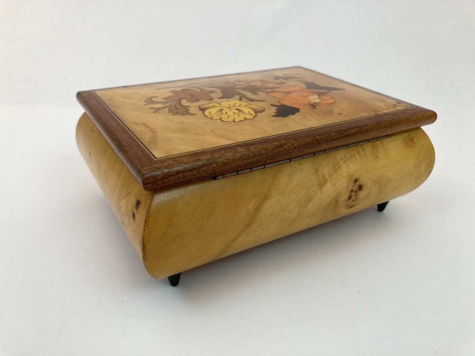 Vintage Jewelry Music Box Hand-Made in Italy - 5
