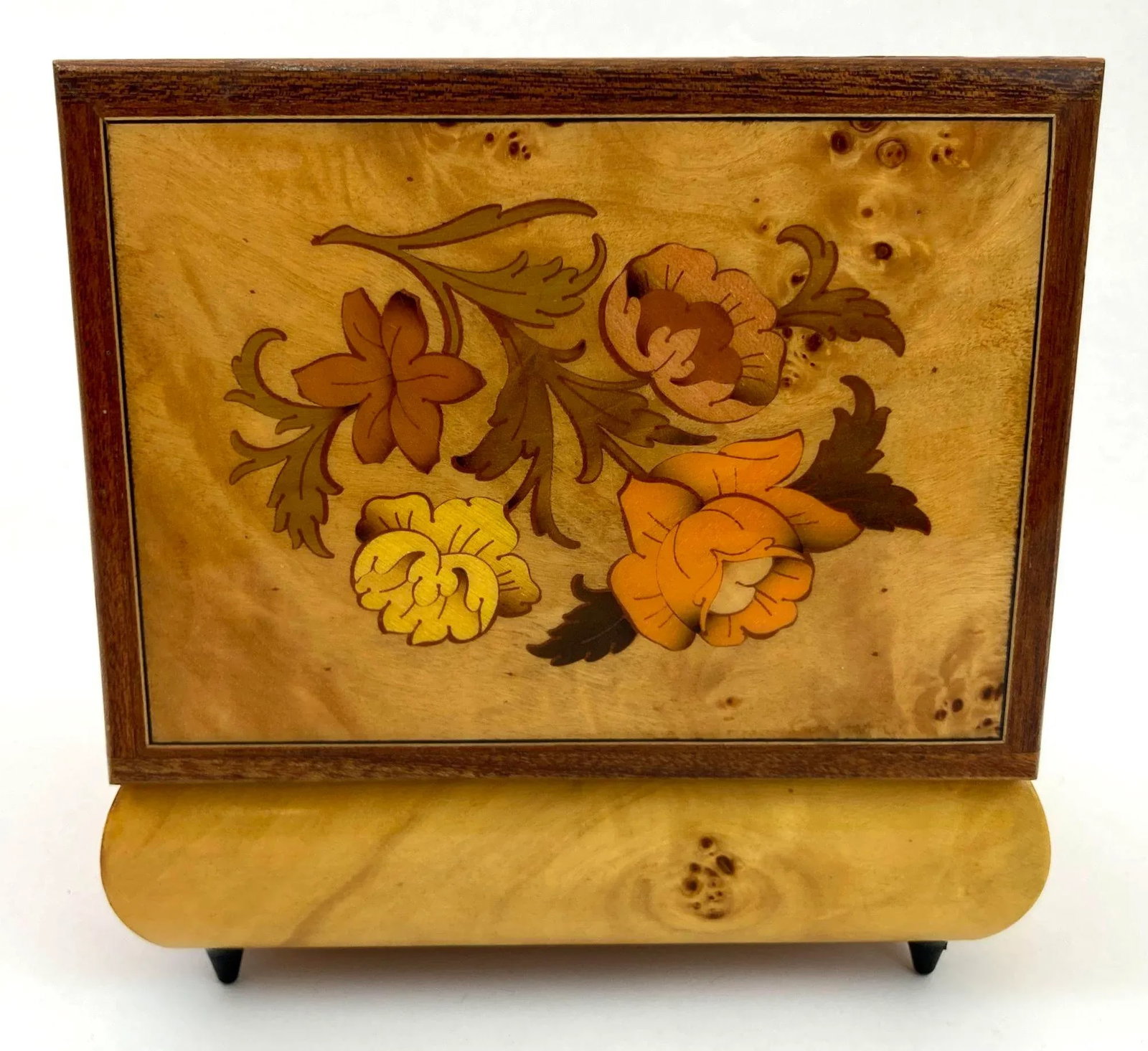 Vintage Jewelry Music Box Hand-Made in Italy - 7