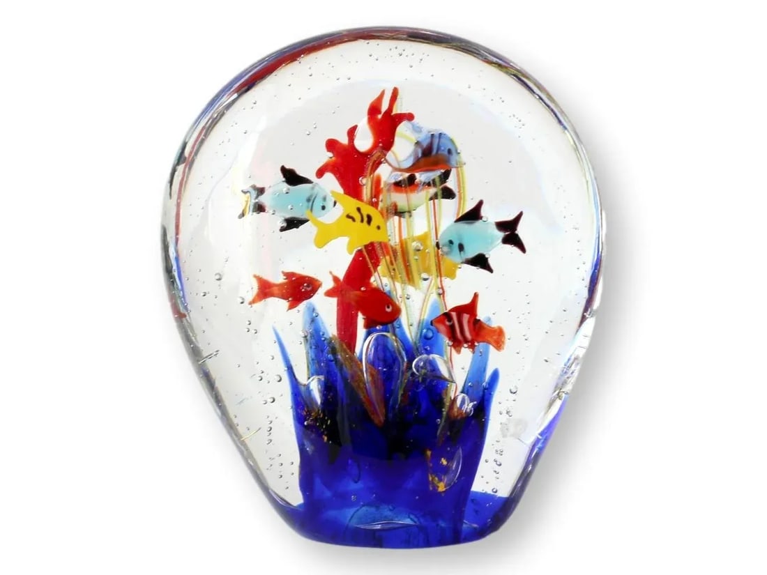 Midcentury Murano Glass Aquarium - 3
