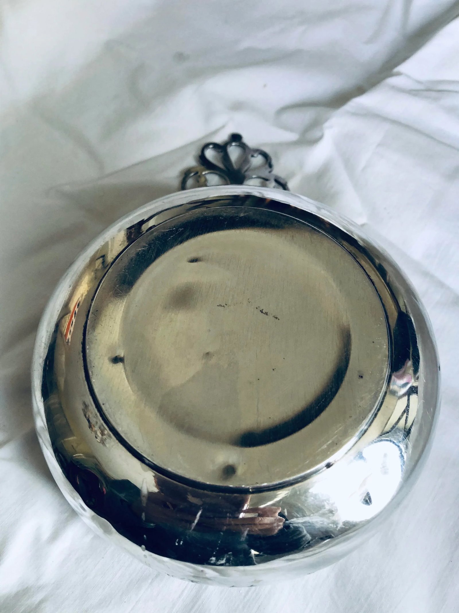 1950s Sterling Silver Porriger With Pierced Handle - 4