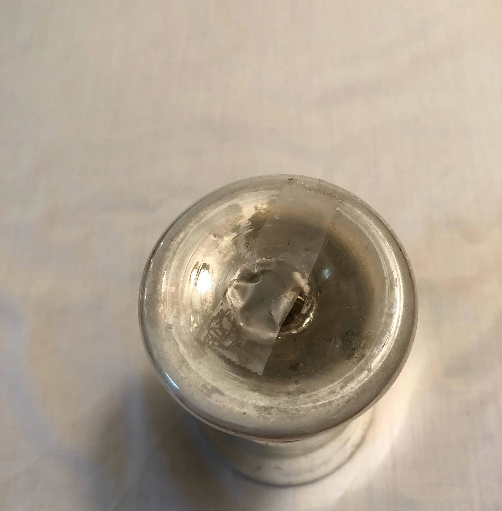 Mercury Glass Footed Cup - 4