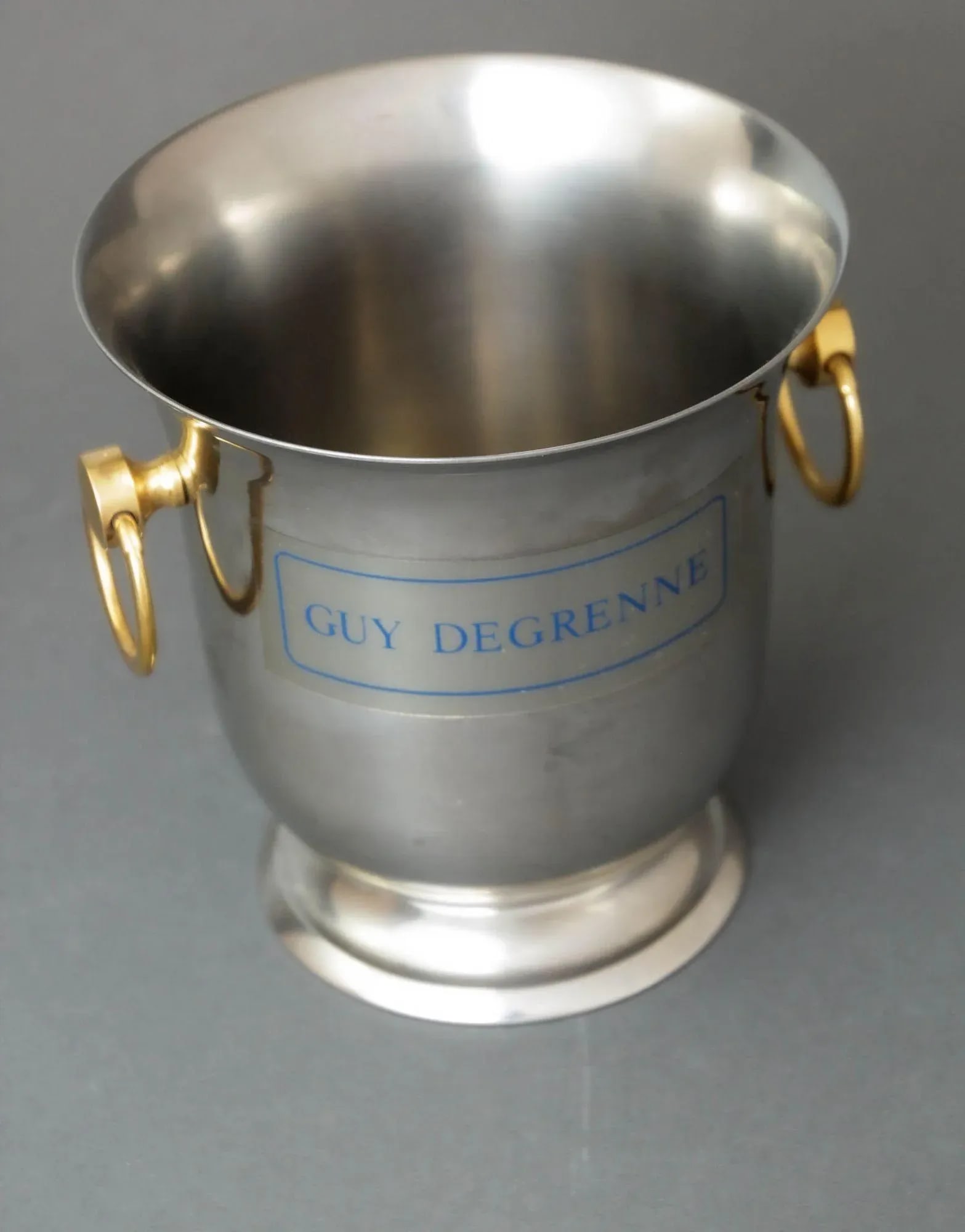Ice Bucket Champagne Wine Chiller Paris France 1970 - 2