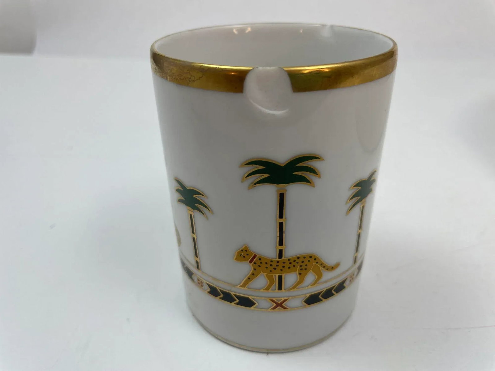Christian Dior Casablanca Mug Fine China Porcelain Japan (Chipped) - 3