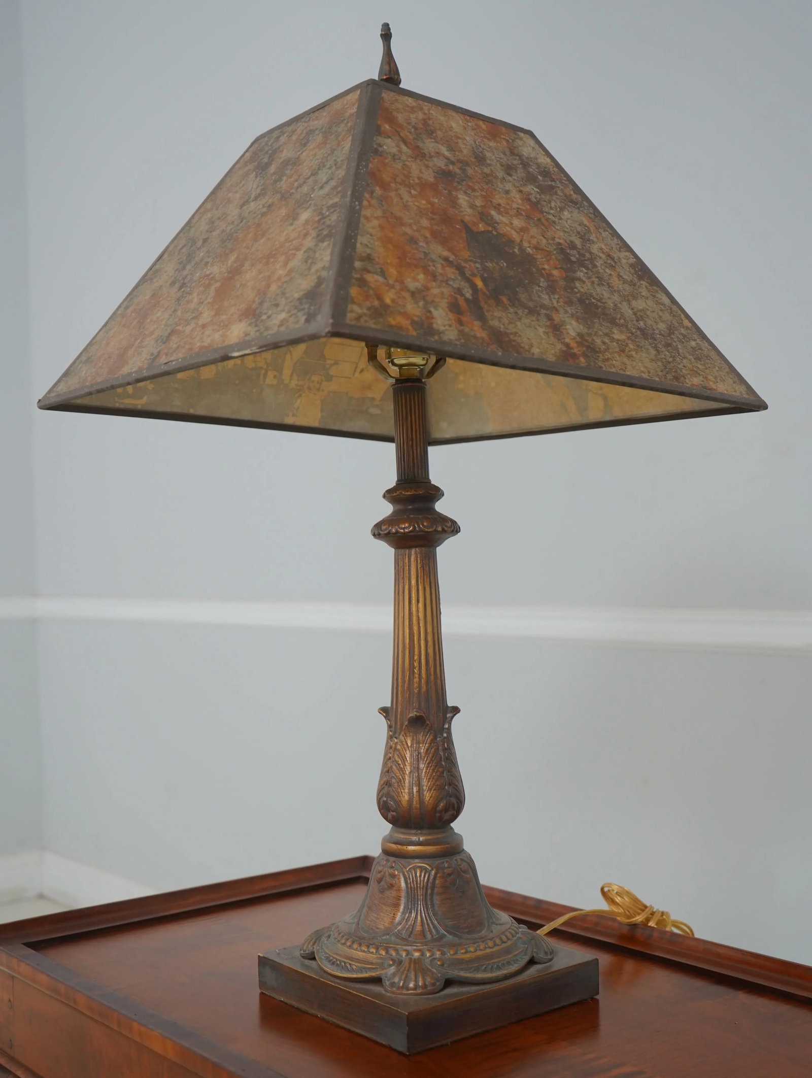 Ellis Island Mica Shade Table Lamp - 2