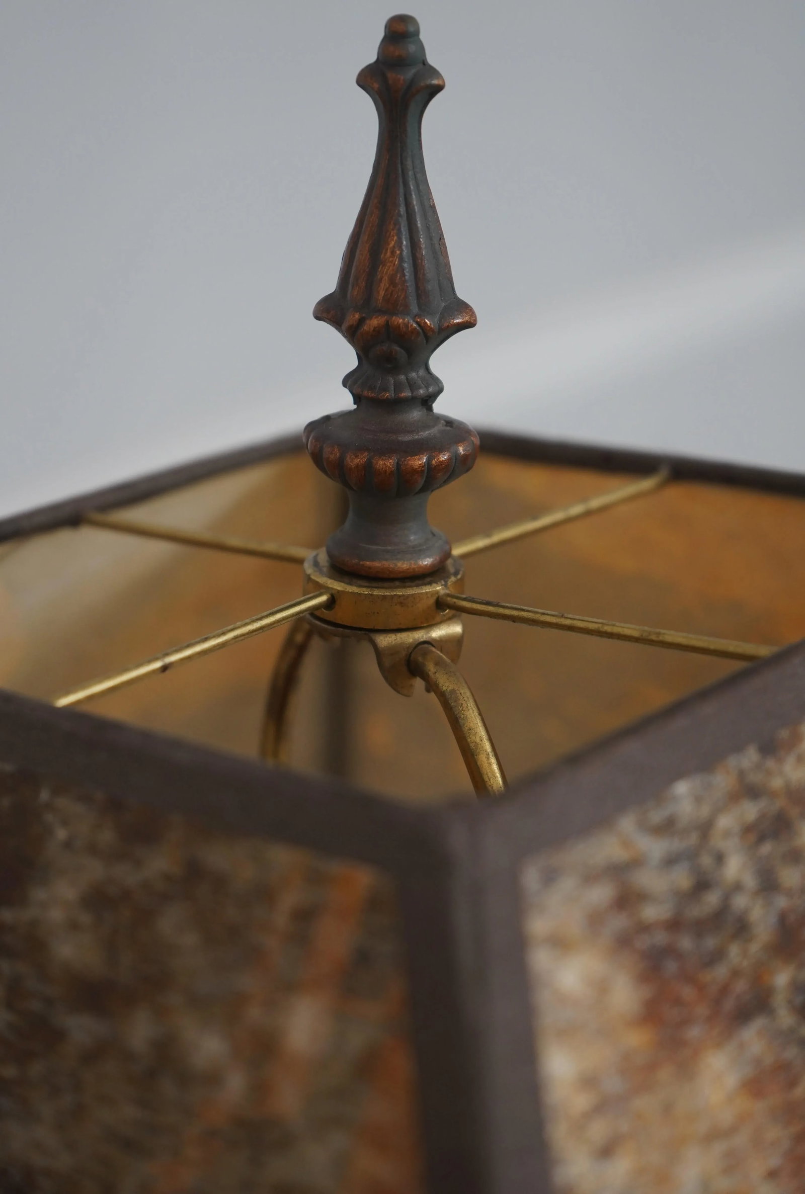 Ellis Island Mica Shade Table Lamp - 8