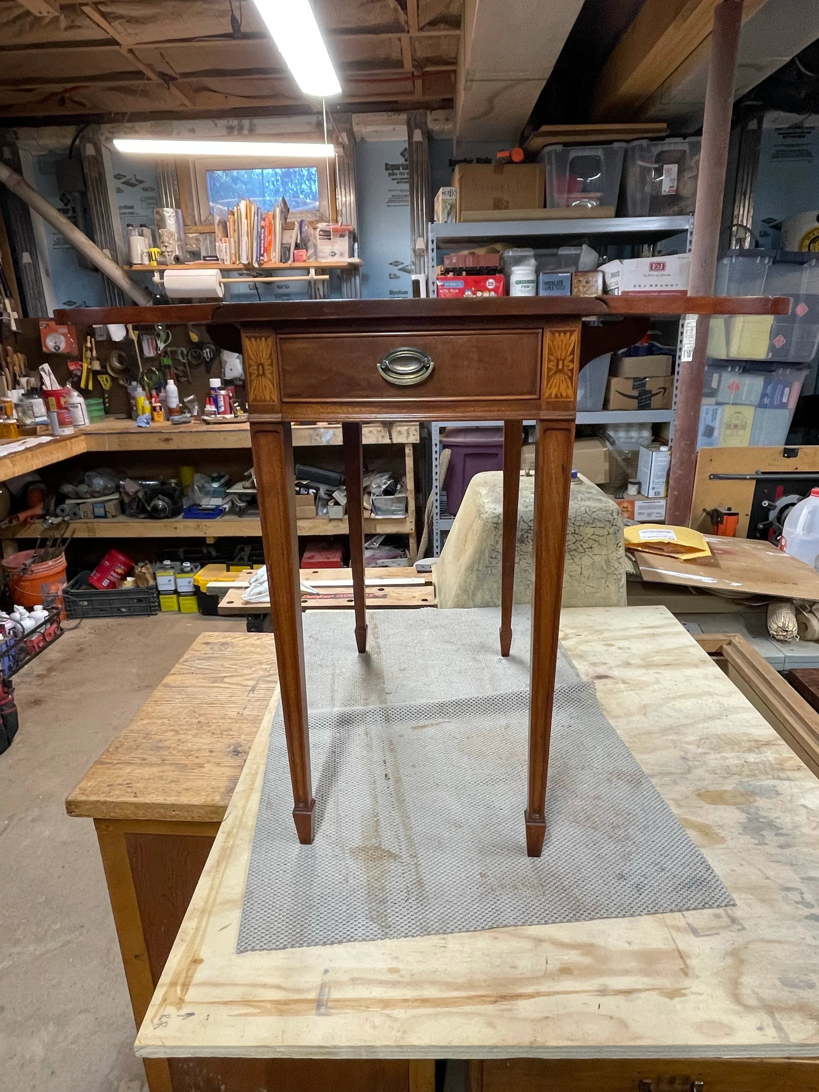 Vintage Mahogany Pembroke Table - 3