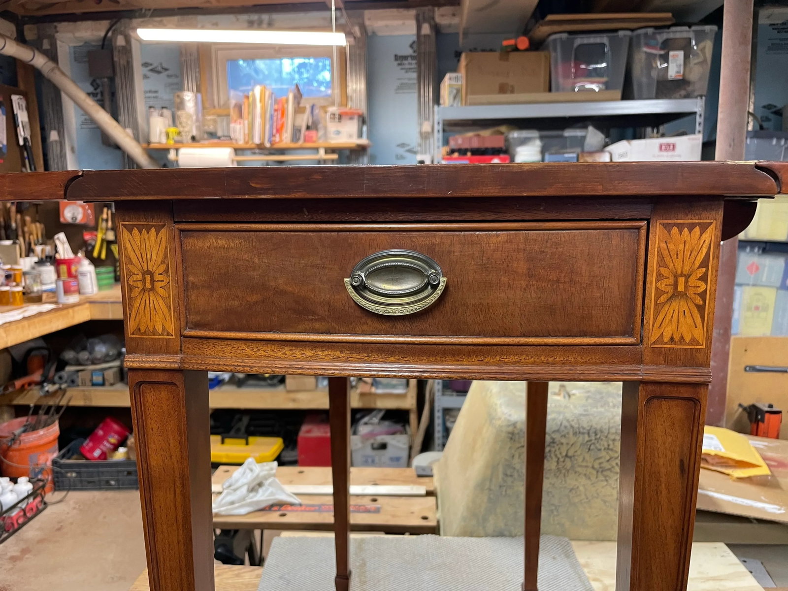 Vintage Mahogany Pembroke Table - 6