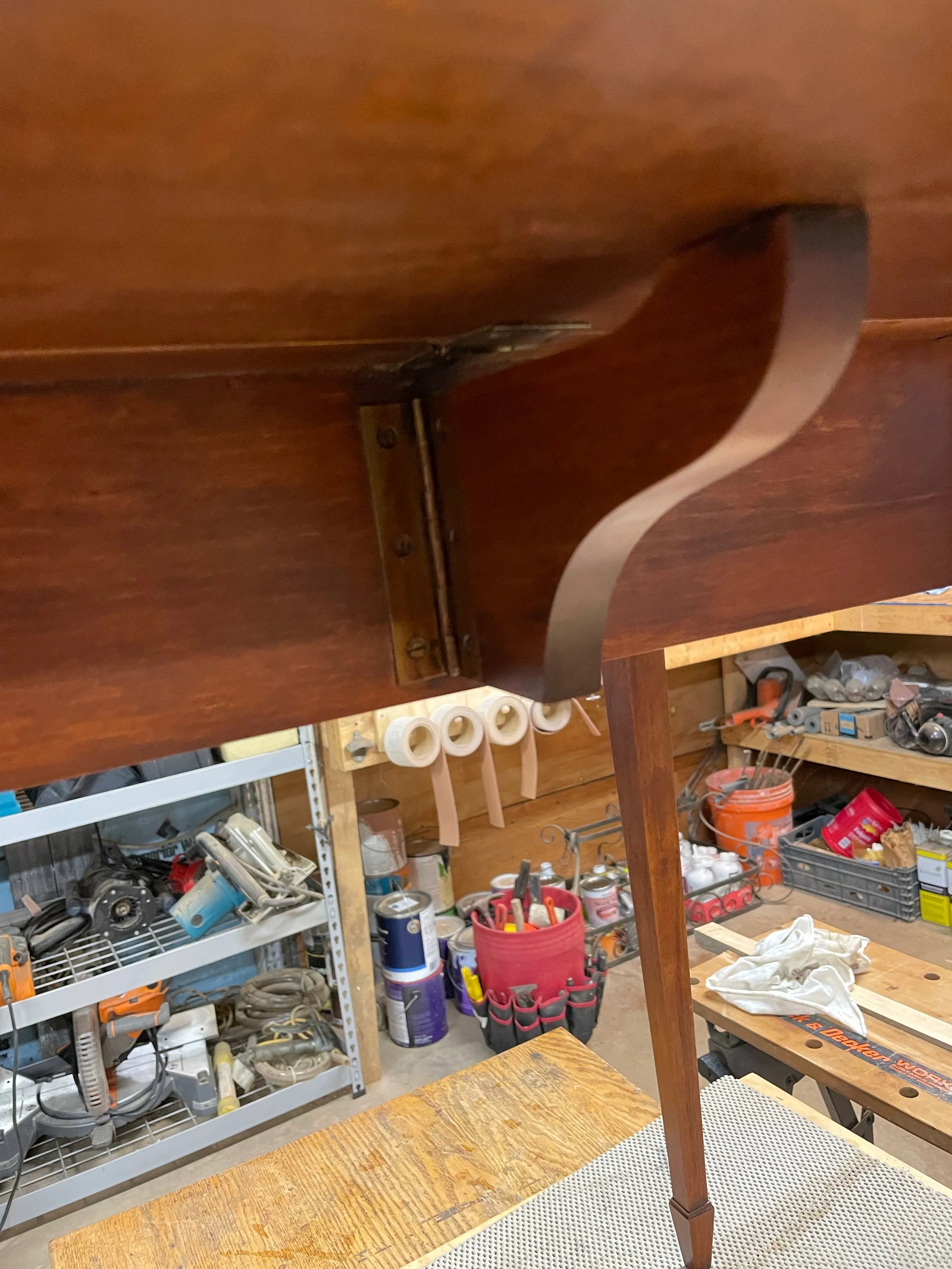 Vintage Mahogany Pembroke Table - 9