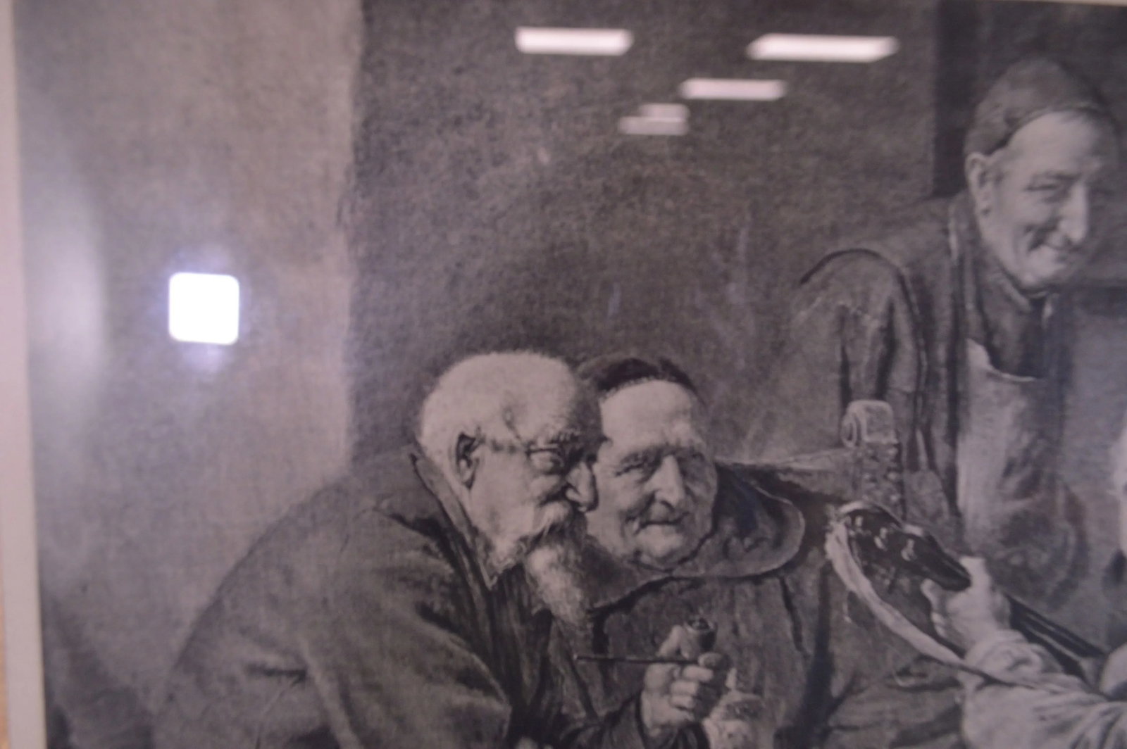 After E. Grutzner "The Song" Photogravure Custome Period Frame - 6
