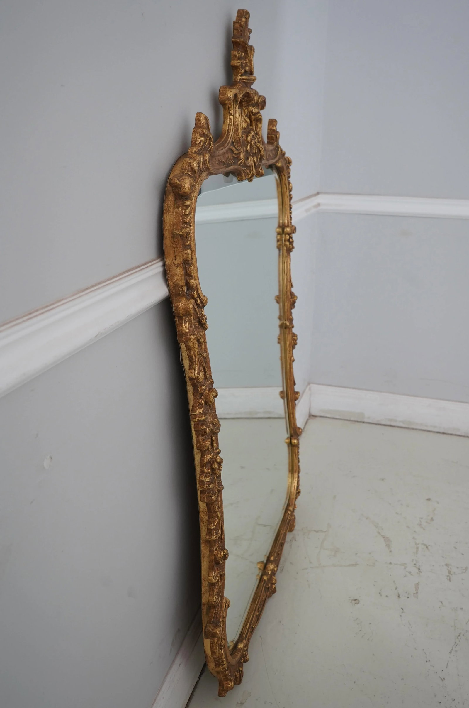 Friedman Brothers French Style Gold Painted Ornate Mirror - 2