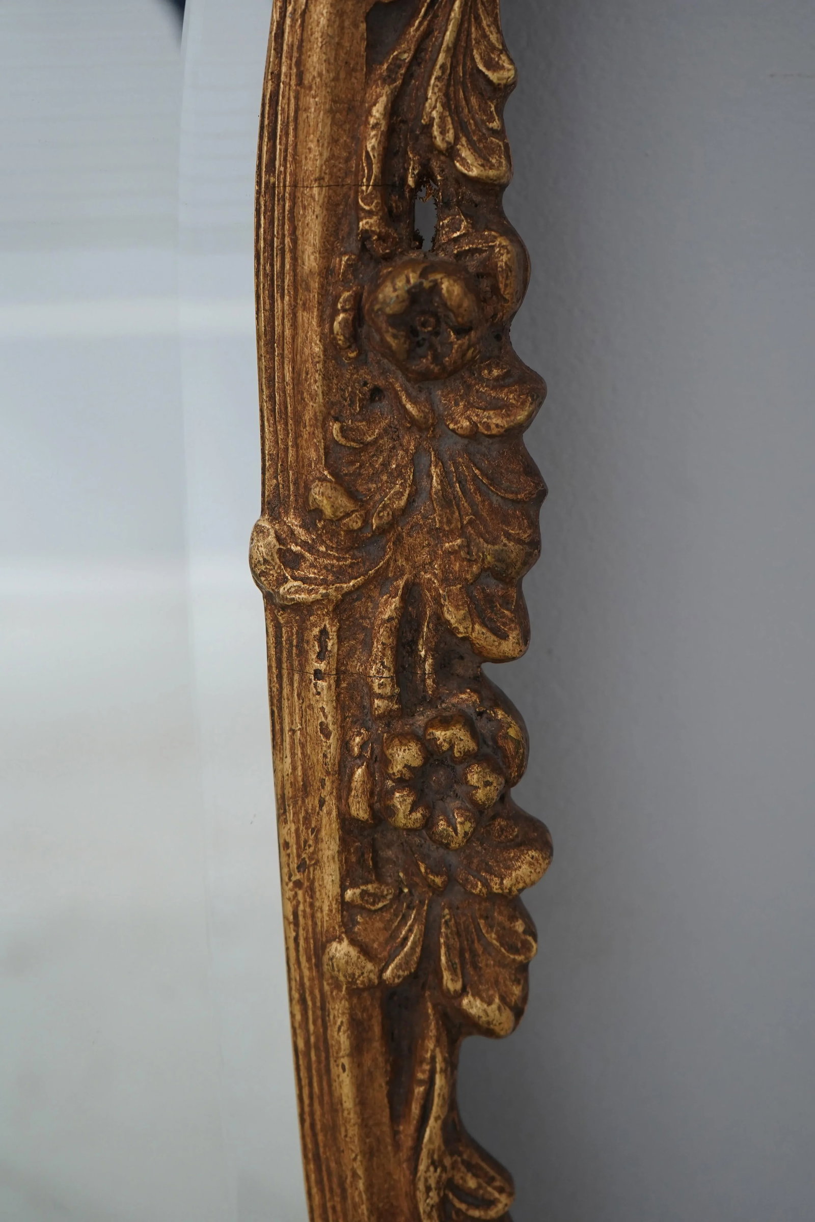 Friedman Brothers French Style Gold Painted Ornate Mirror - 7