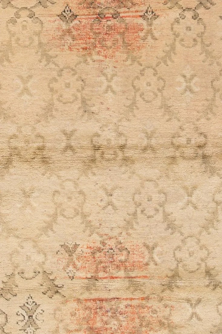 Mid 20th Century Vintage Khotan Rug, 6'3" X 3'5" - 5