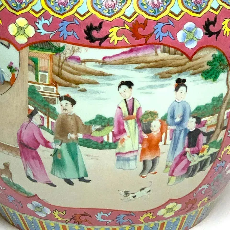 Early 20th Century Chinese Famille Verte Fishbowl - 5