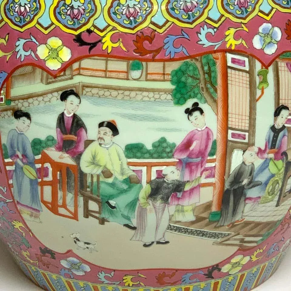 Early 20th Century Chinese Famille Verte Fishbowl - 7