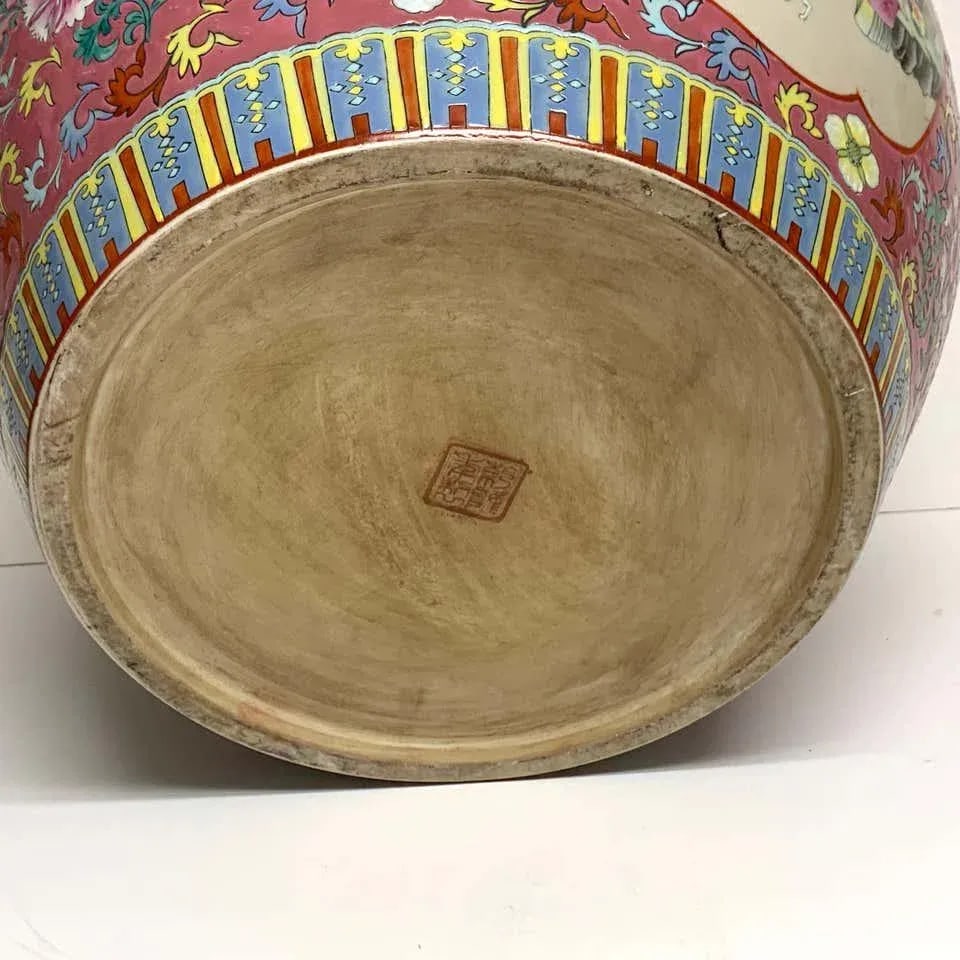 Early 20th Century Chinese Famille Verte Fishbowl - 8