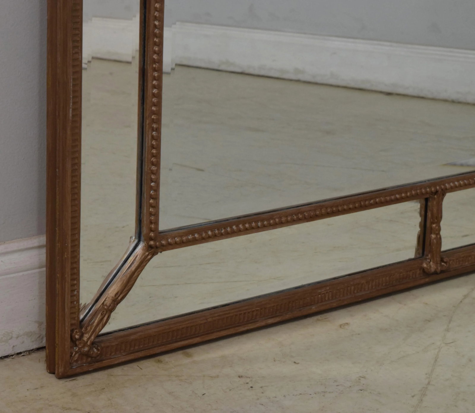 Friedman Brothers Rectangular Beveled Glass Mirror - 4