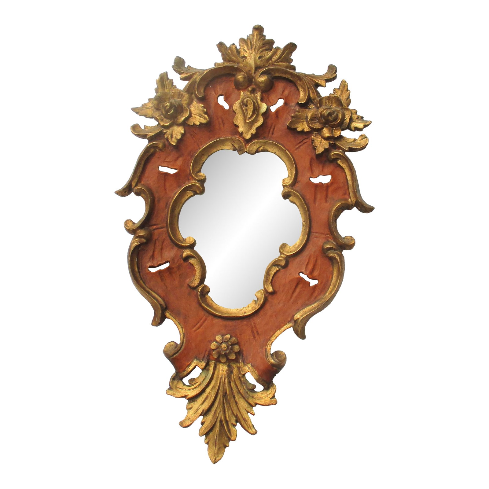 Vintage Spanish Colonial Baroque Style Mirror Circa 80s (1 of 9)