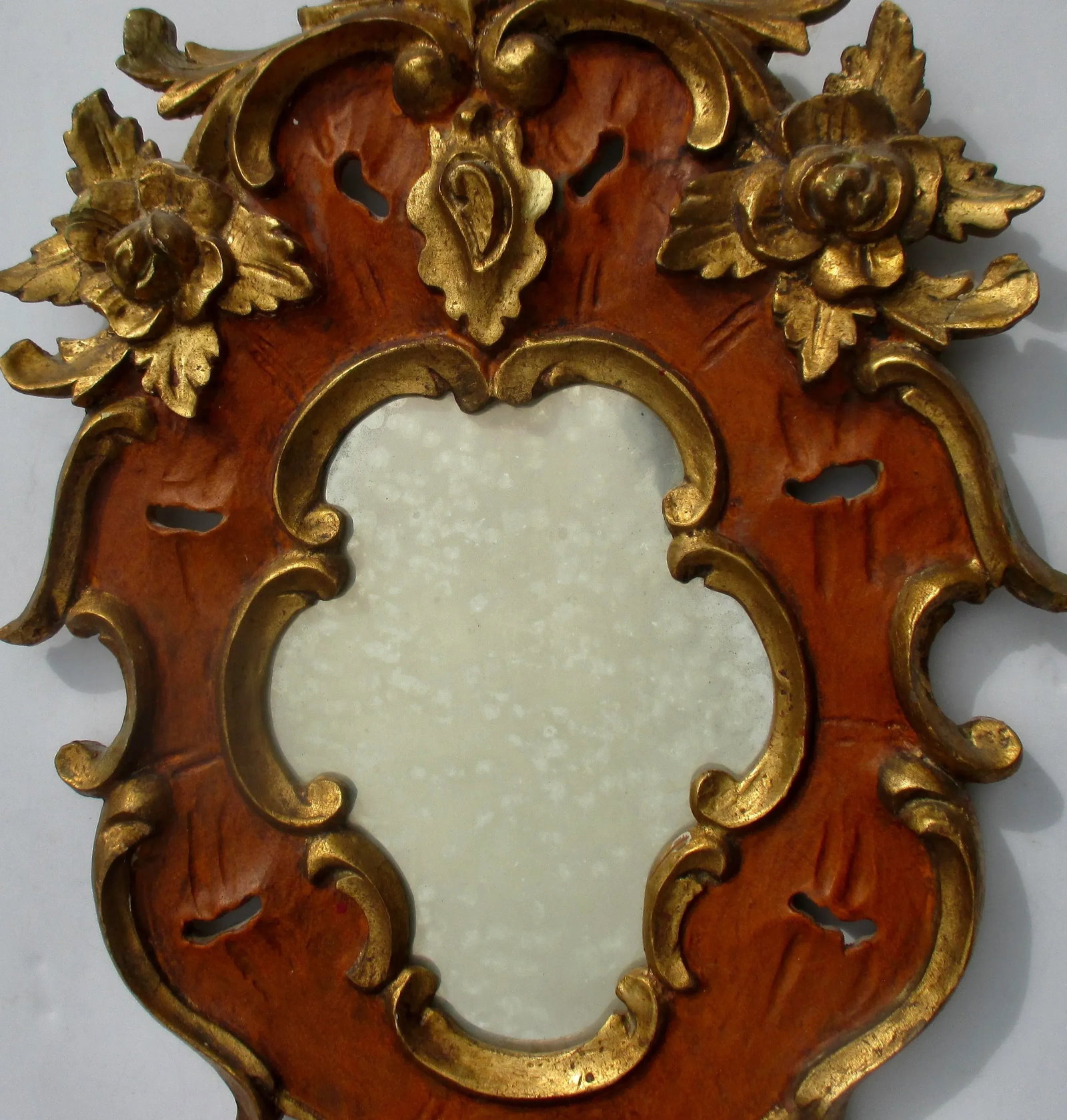 Vintage Spanish Colonial Baroque Style Mirror Circa 80s - 3
