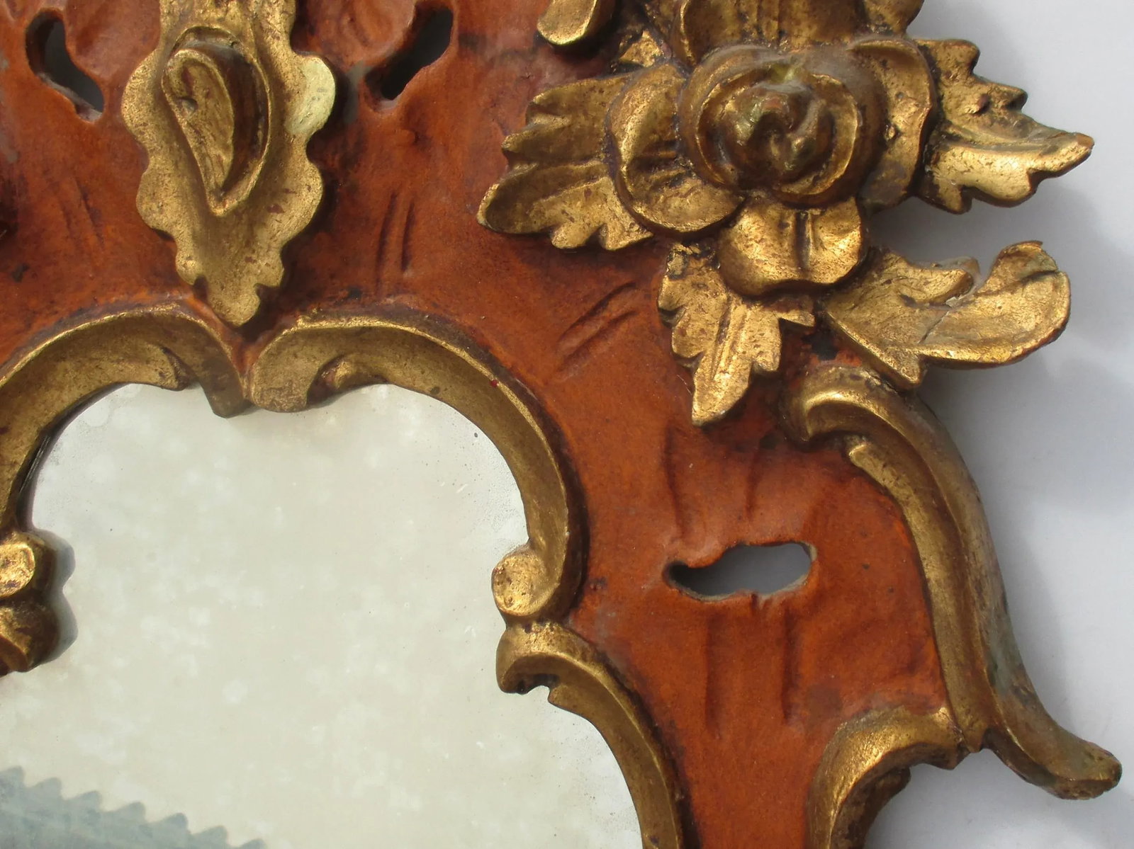 Vintage Spanish Colonial Baroque Style Mirror Circa 80s - 5