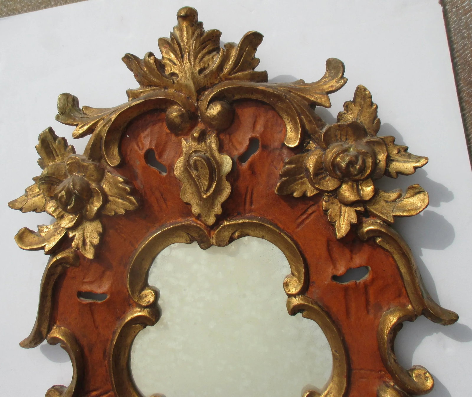 Vintage Spanish Colonial Baroque Style Mirror Circa 80s - 6