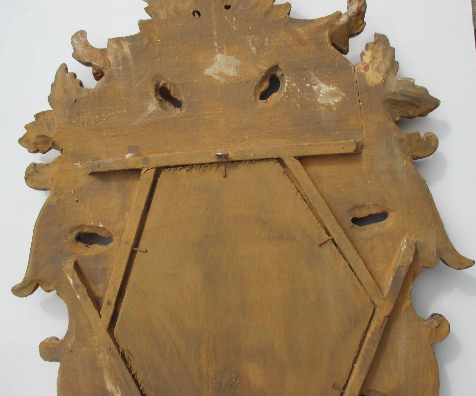 Vintage Spanish Colonial Baroque Style Mirror Circa 80s - 9