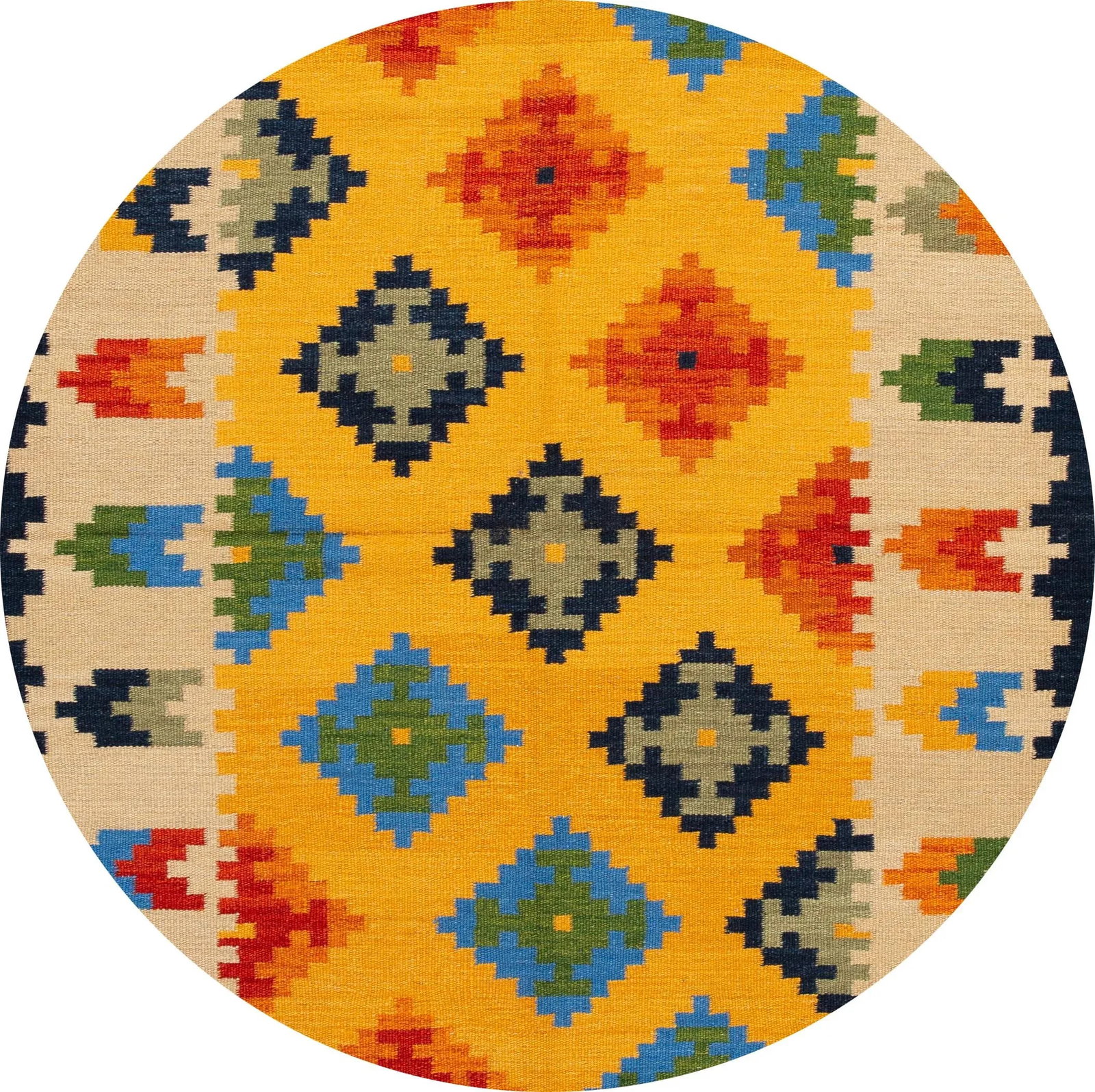 21st Century Modern Kilim Rug 5 '6'' X 8' 1''. - 2