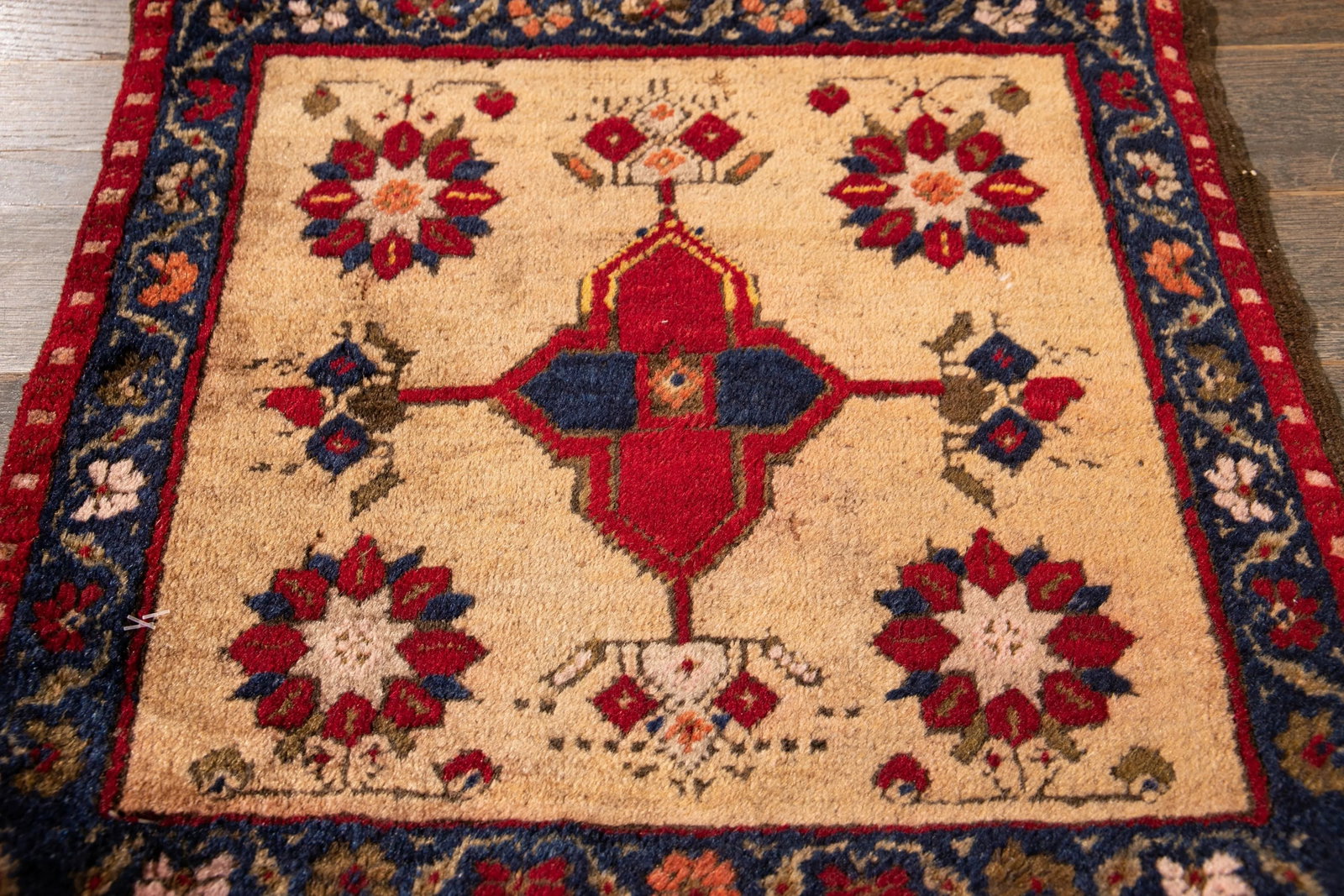 Vintage Persian Rug 1'4'' X 1'6'' - 3