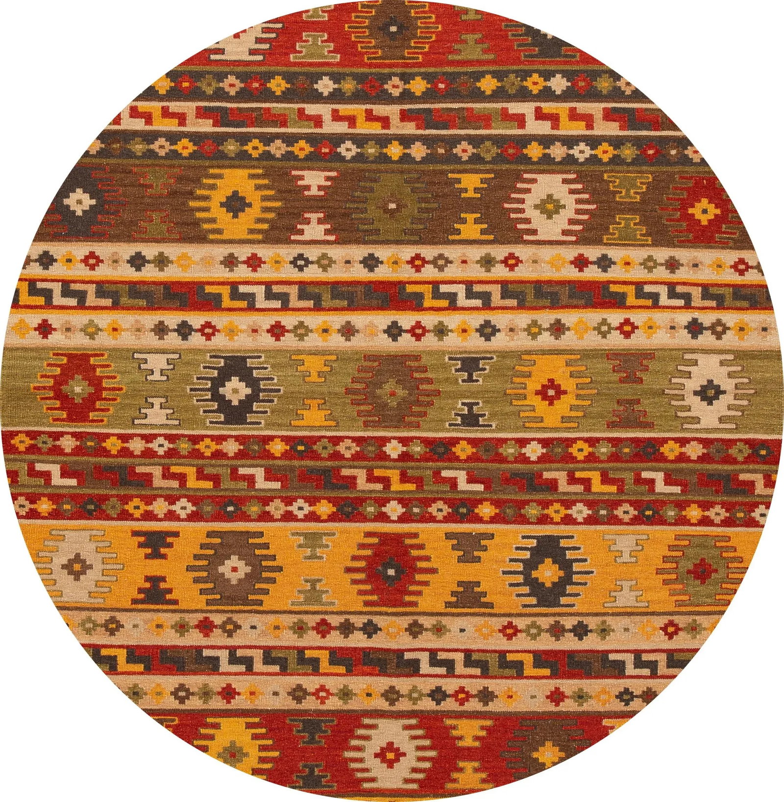 21st Century Contemporary Kilim Rug 5 '8'' X 7' 8'' - 2