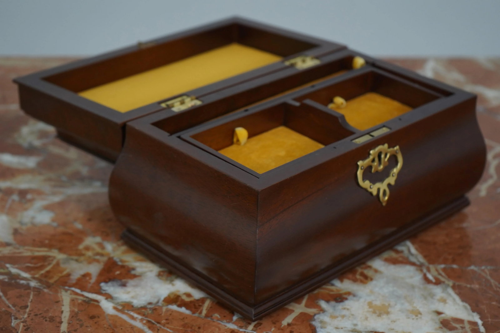 Virginia Metalcrafters Colonial Williamsburg Jewelry Box - 3