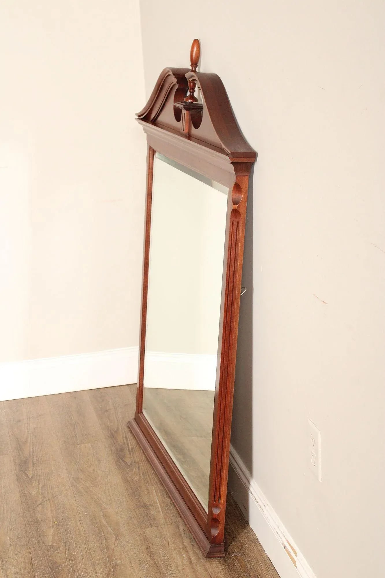 Late 20th Century Pennsylvania House Chippendale Style Cherry Wall Mirror - 3