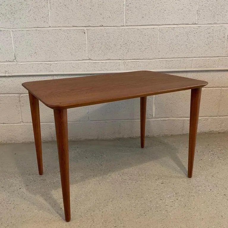 Scandinavian Modern Teak Side Table by Peter Hvidt for France & Daverkosen - 2