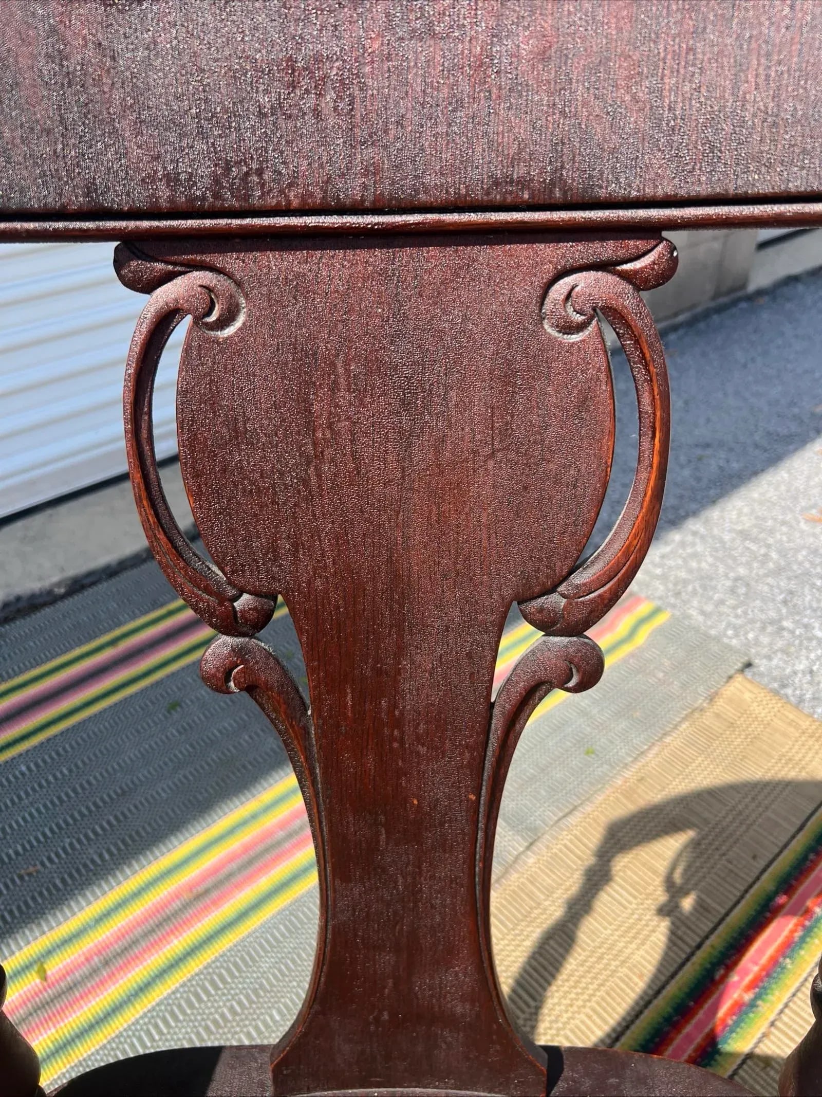 Antique American Oak Carved Armchair by Hubbard & Eldridge Co, Circa 1900's - 2