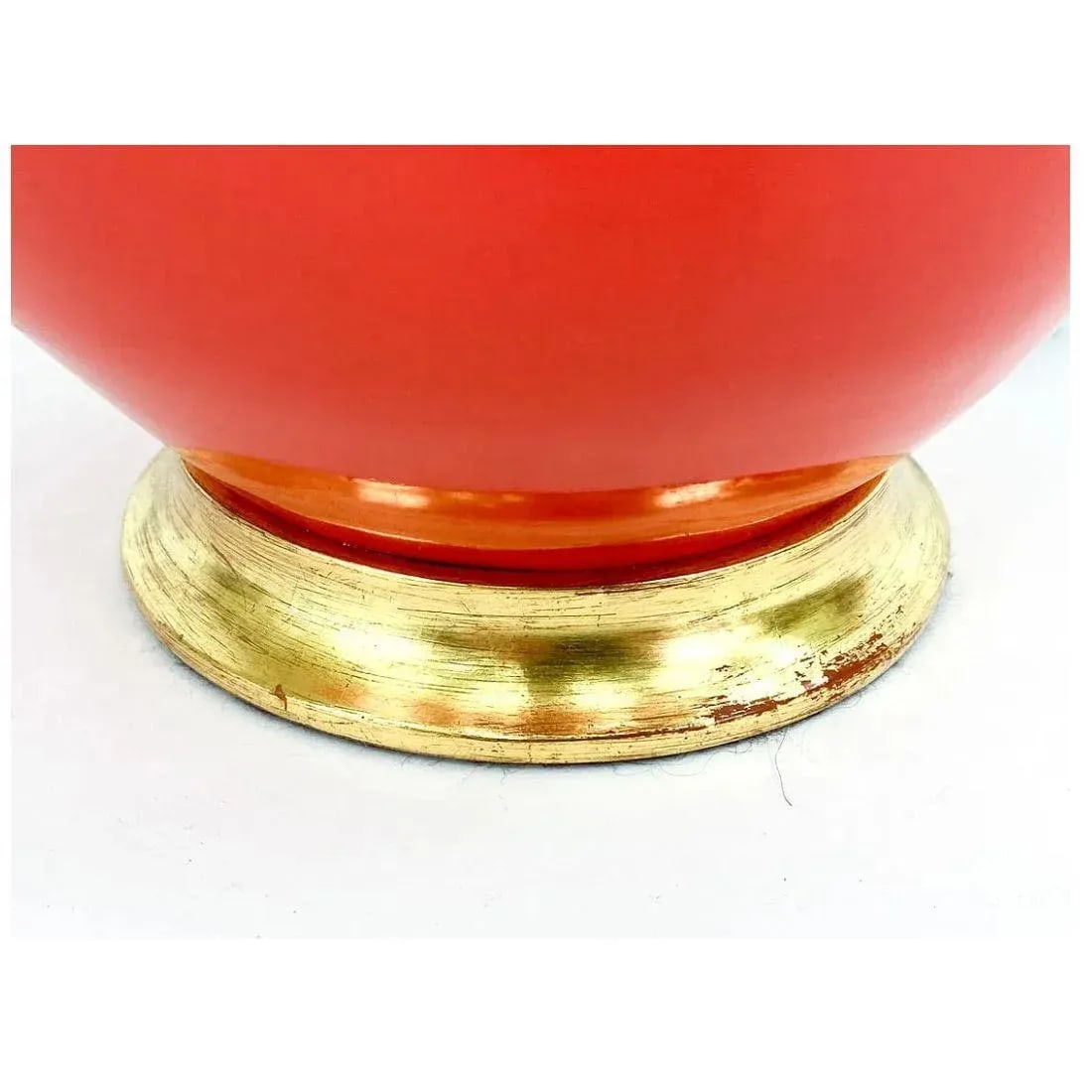 Single Coral Spitzmiller Double Gourd Table Lamp - 3