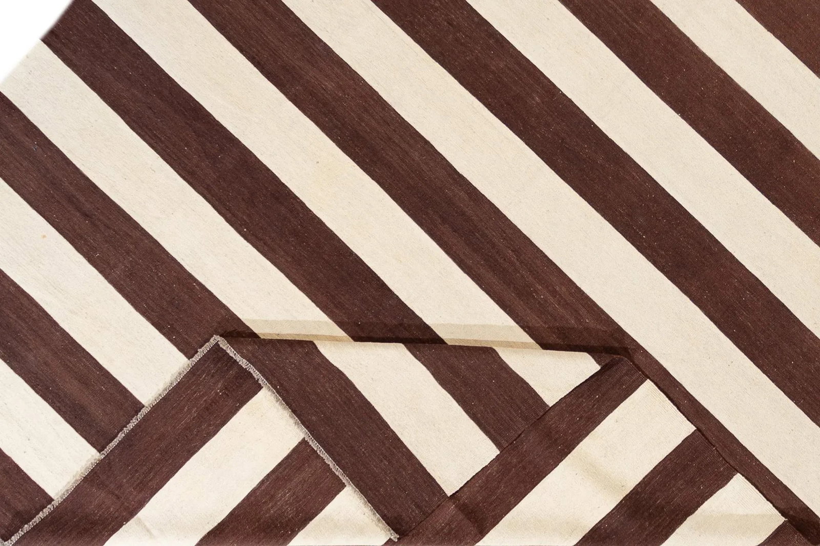 21st Century Modern Flatweave Kilim Wool Rug - 2