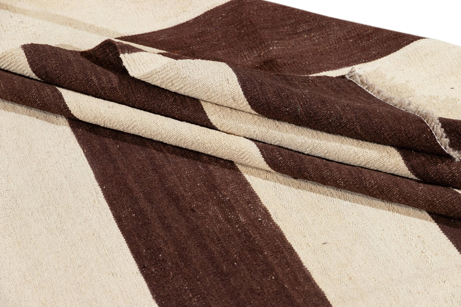 21st Century Modern Flatweave Kilim Wool Rug - 4