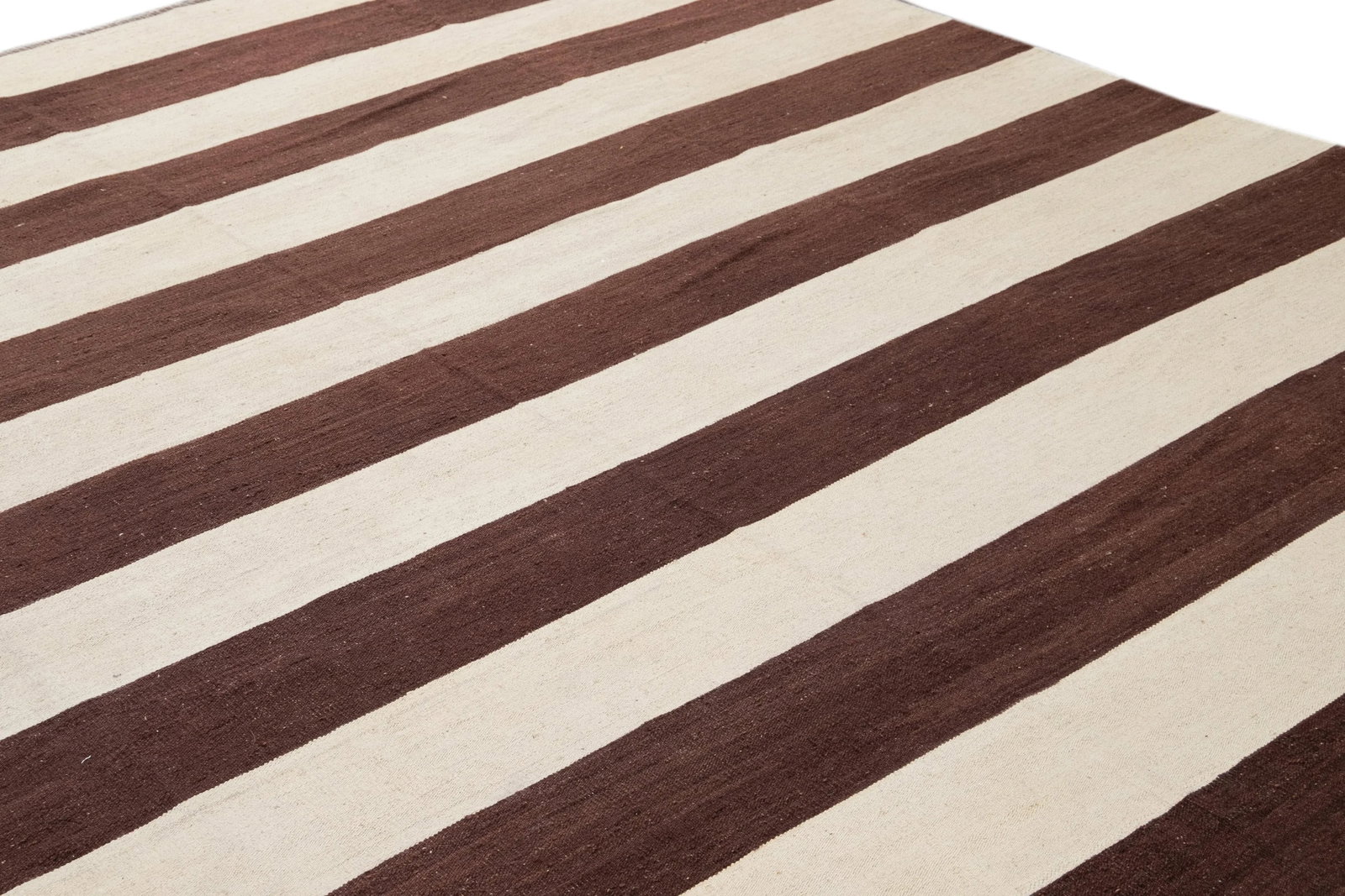 21st Century Modern Flatweave Kilim Wool Rug - 8