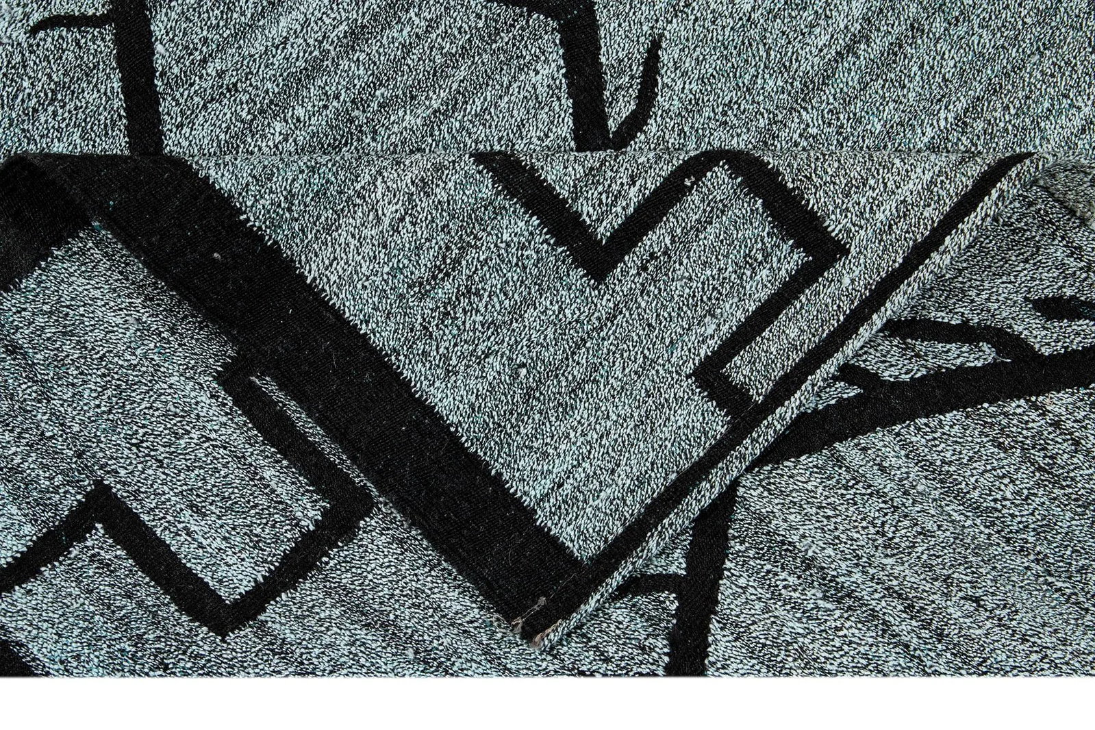 21st Century Modern Flatweave Wool Kilim Rug - 3