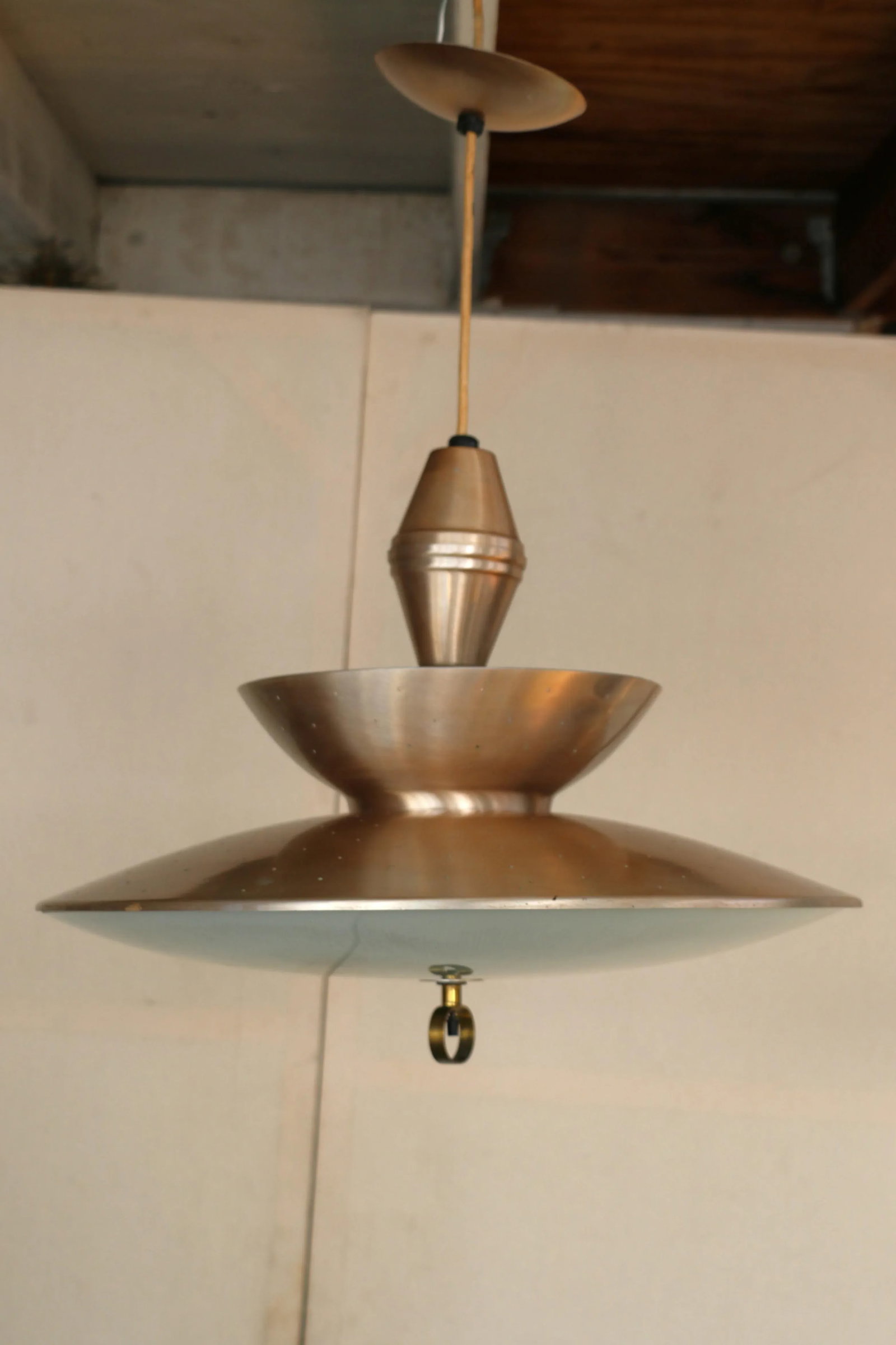 Mid Century Pull Down Pendant Light Fixture - 2