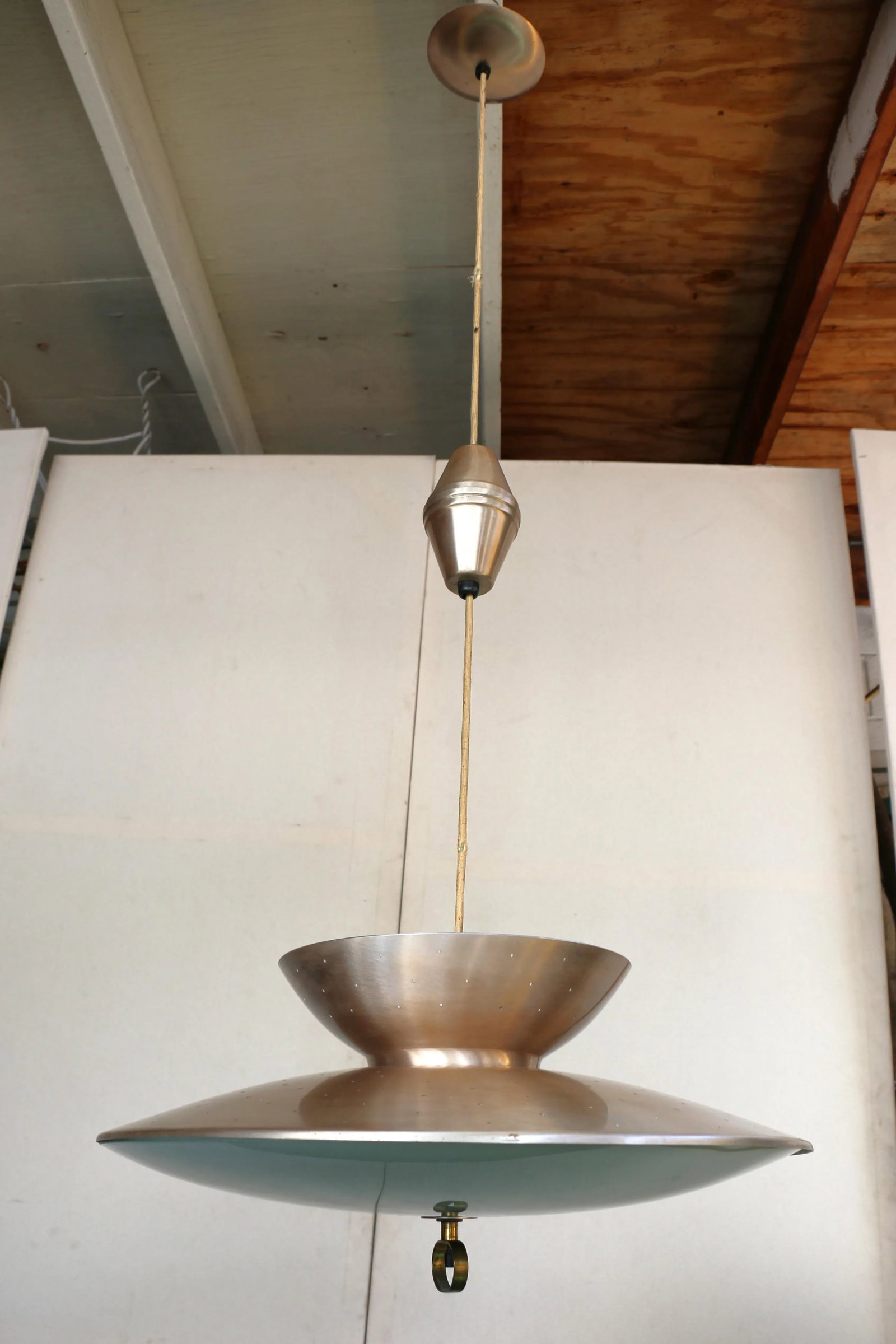 Mid Century Pull Down Pendant Light Fixture - 5