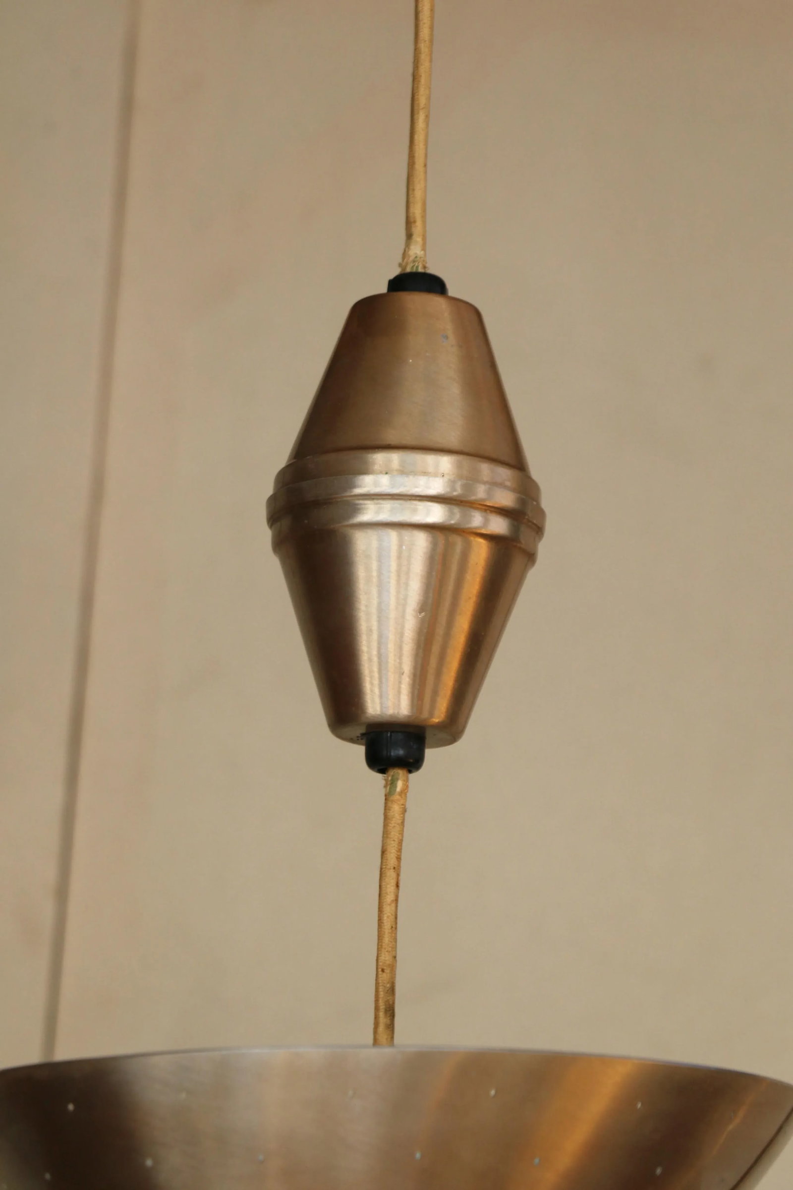 Mid Century Pull Down Pendant Light Fixture - 6