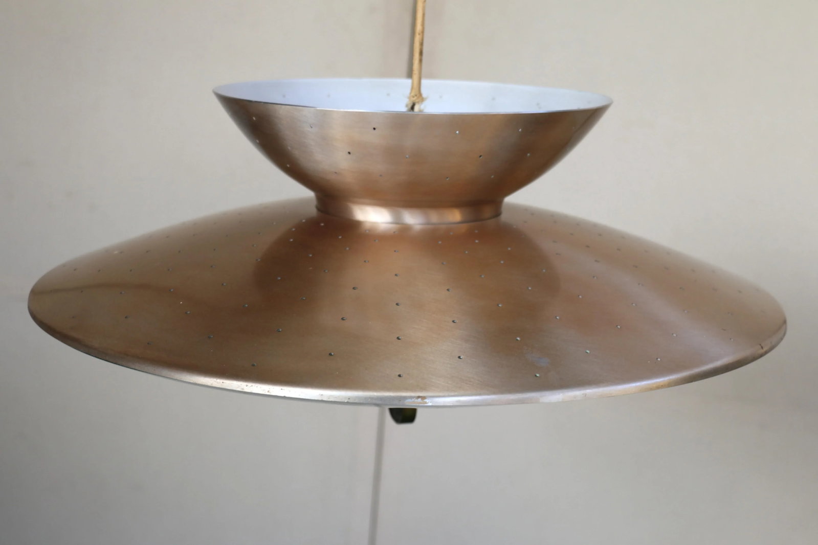Mid Century Pull Down Pendant Light Fixture - 7