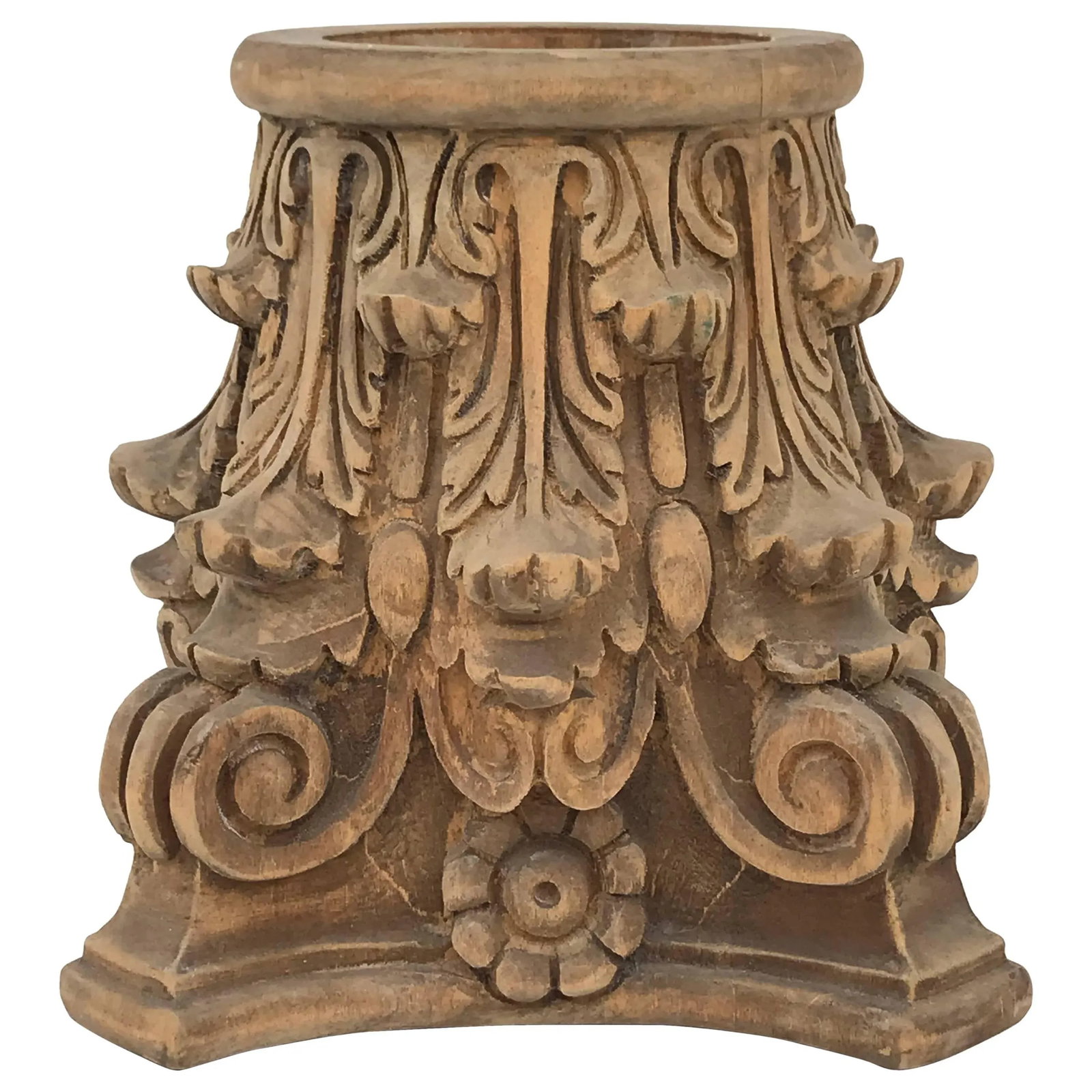 Corinthian Capital Planter - 6