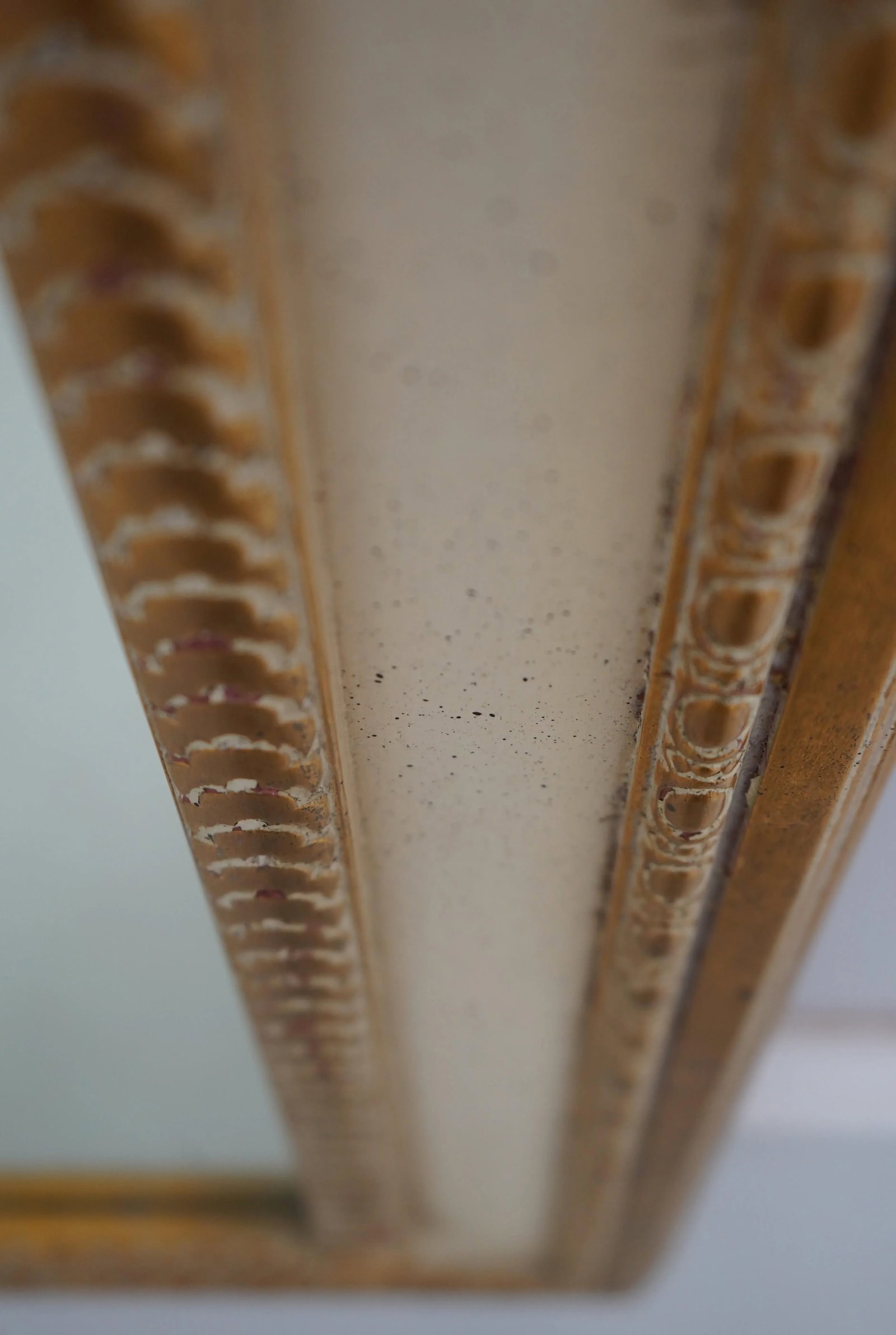 Italian Neoclassical Painted Finish Carved Mirror - 7