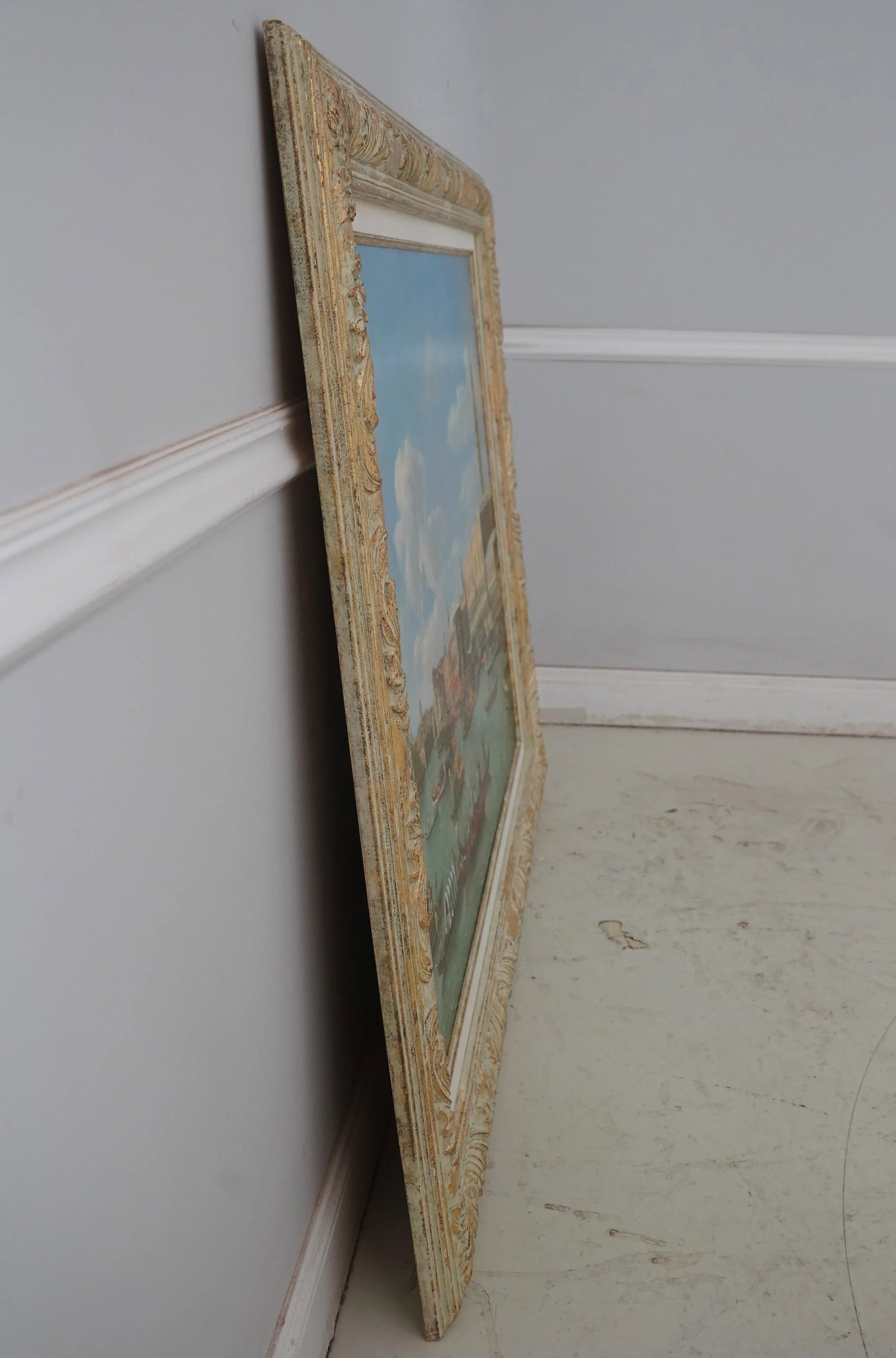 Gouinda Italian Venice Scene Oil Painting on Canvas - 2