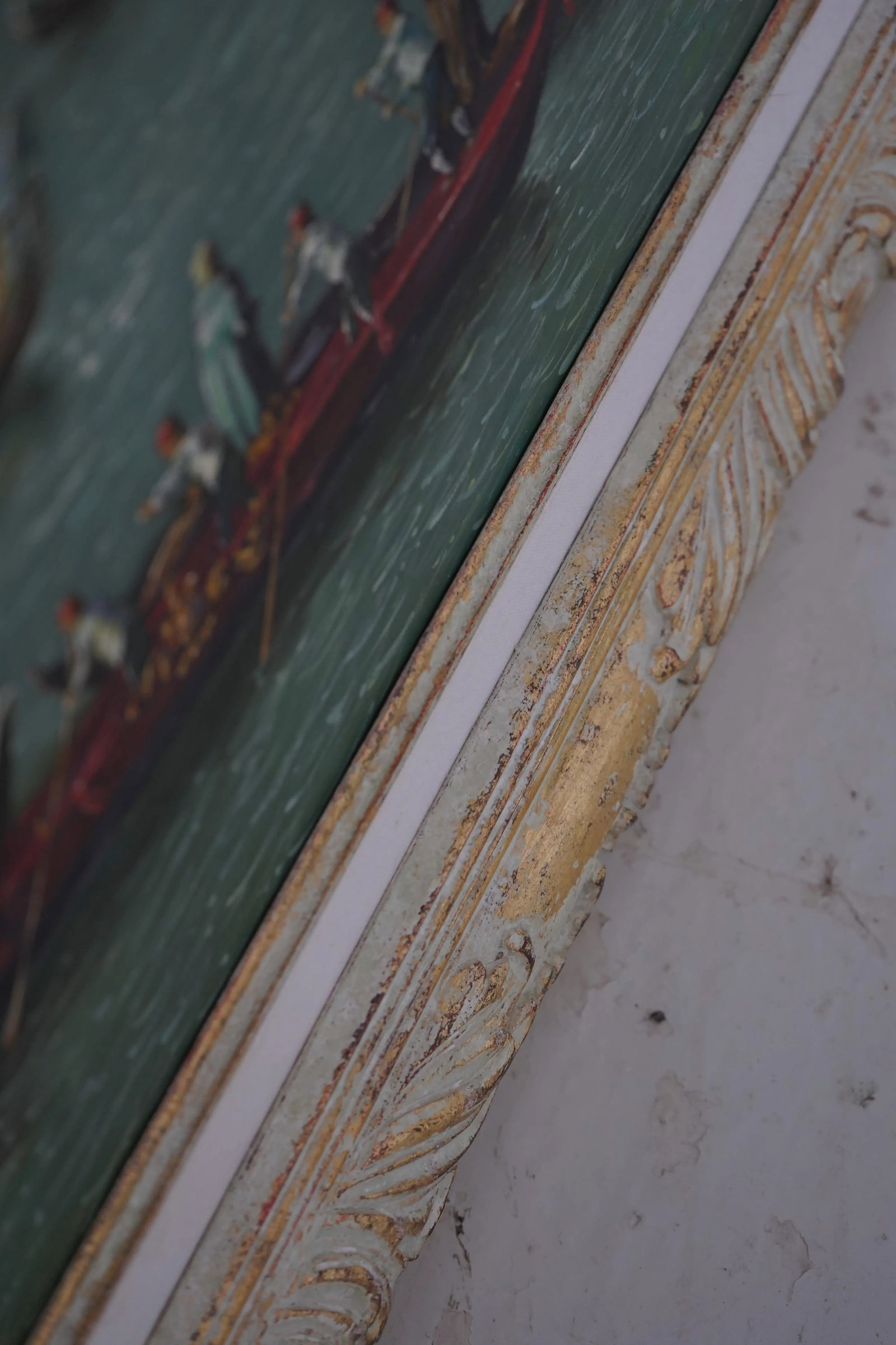 Gouinda Italian Venice Scene Oil Painting on Canvas - 4