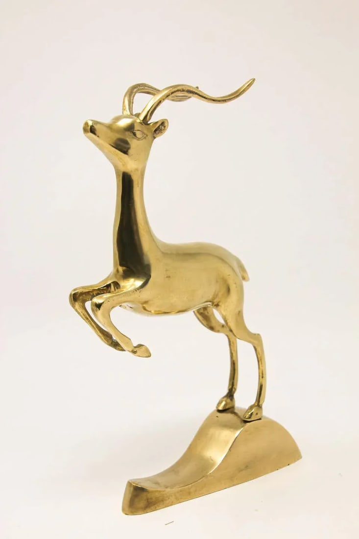 French Art Deco Sculpture of an Antelope - 2